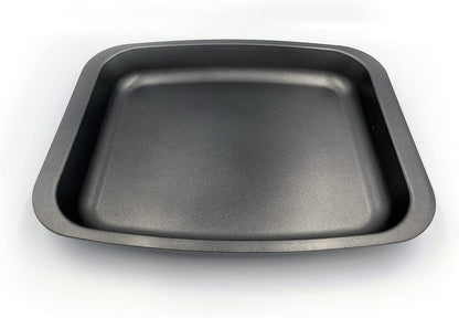 32 x 25.5 x 3.5cm Non Stick Oblong Roaster Oven Cooker Grill Pan