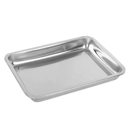32cm Stainless Steel Baking Tray – Oven Cooker Grill Pan