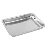 32cm Stainless Steel Baking Tray – Oven Cooker Grill Pan