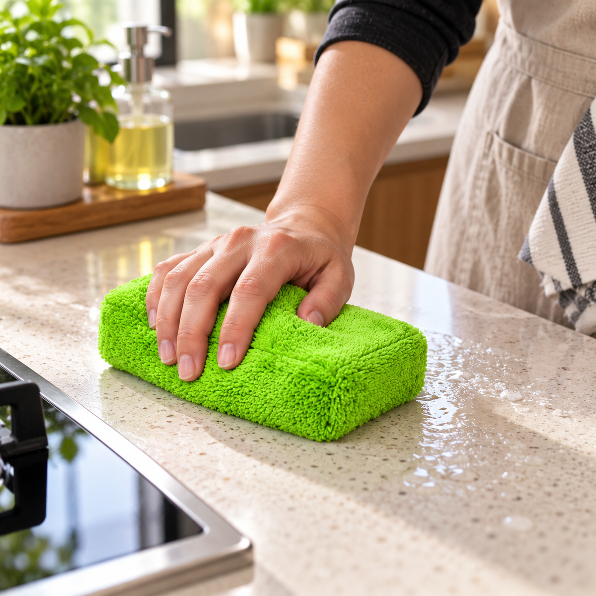 Microfibre Sponge - Super Absorbent Car Wash Mitt