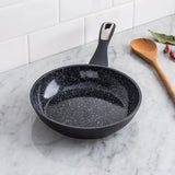 20cm Forged Fry Pan Black with Induction Bottom