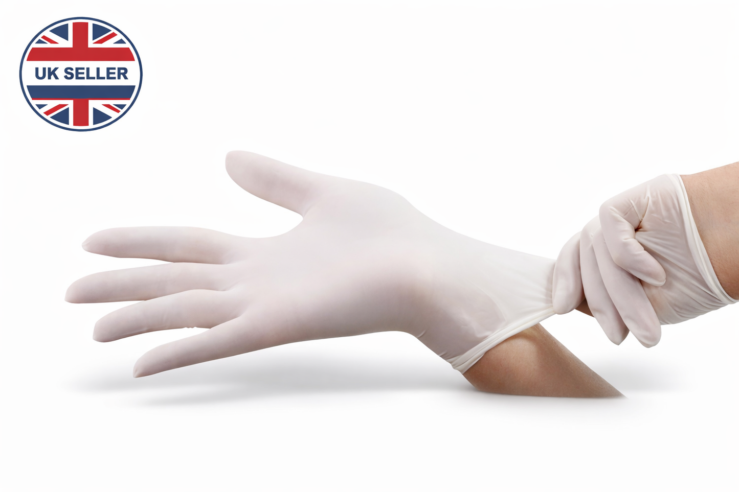 100 Clear Vinyl Disposable Gloves – Powder Free, Latex Free, Non-Sterile, Food Safe – S M L XL