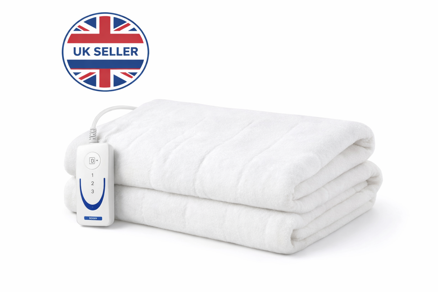 Single Electric Blanket Under Blanket – 3 Heat Settings Fast Pre-Heat & Overheat Protection 60x120cm and 70 x 150cmBed Warmer