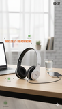 Wireless Headphones with FM, MP3 & Call Control, Bluetooth 4.2 Compatible, 10m Range, Stereo Sound