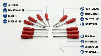 12 Piece Engineers Screwdriver Set – CR-V Hardened Steel, Magnetic Tips, Hex Bolster, Satin Finish, Carry Case