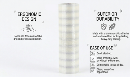 10-Pack PTFE Thread Seal Tape — 12mm x 10m Plumber's Tape for Water, Air & Gas Line Joints