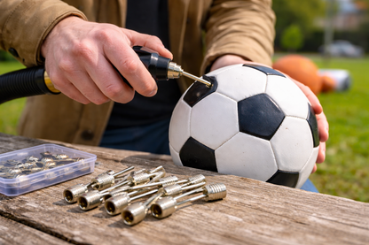 10-Piece Metal Pump Needle Set — Inflation Needles for Sports Balls, Inflatables & Air Pumps