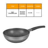 30cm Die Cast Wok with Induction Base