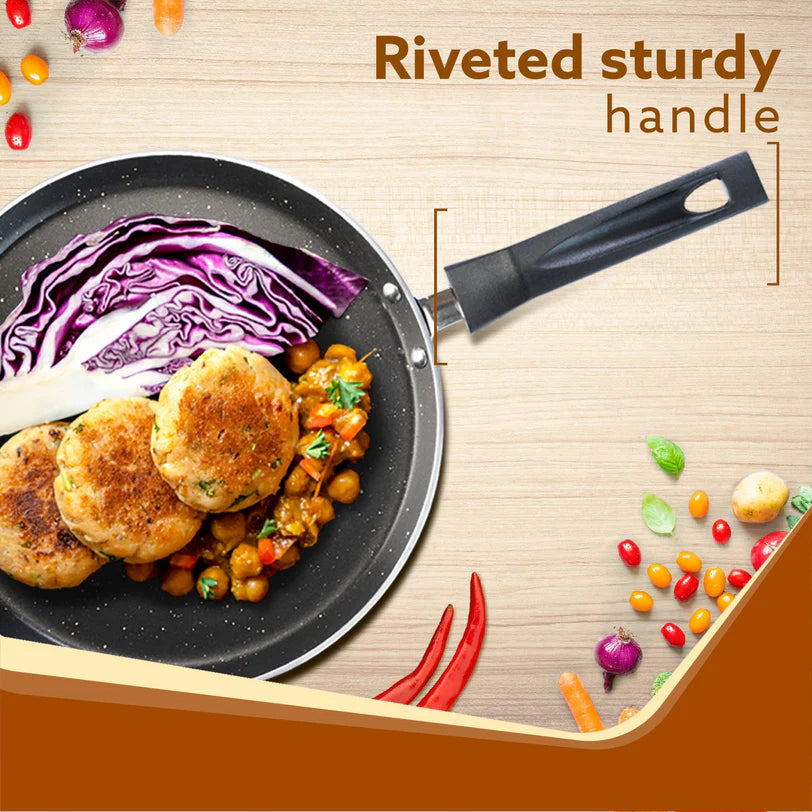 28cm Non Stick Cooking Black Tawa for Induction