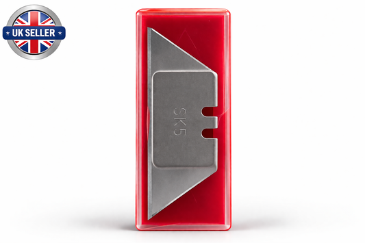 SK5 Extra Strong Steel Utility Knife Blades — 60mm Precision Replacement Blades for Retractable Knives | Long Lasting & Fast Cutting