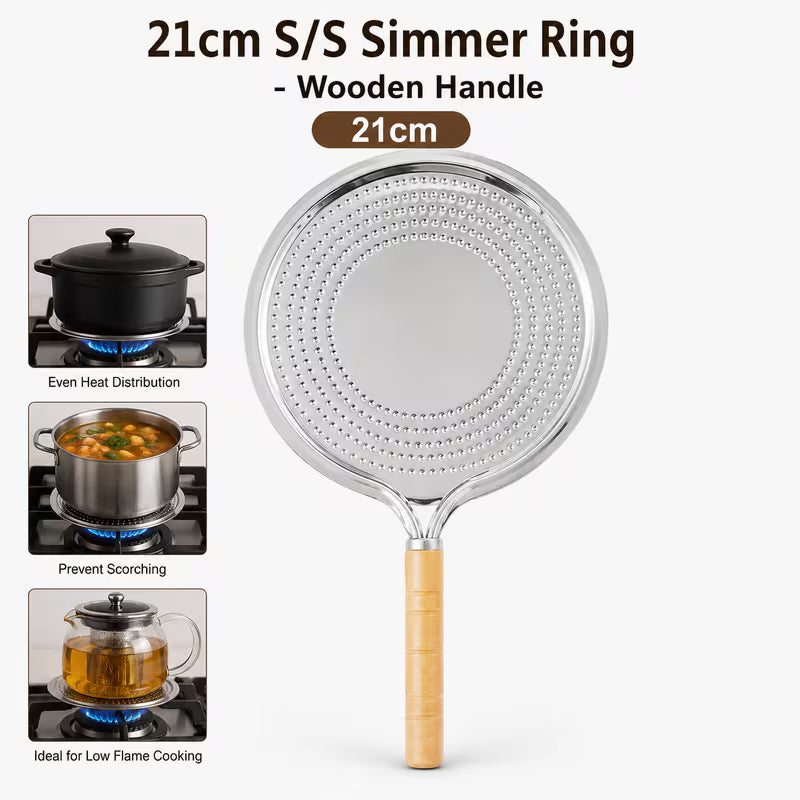 21cm Stainless Steel Simmer Ring