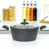 20cm Aluminium Casserole Saucepot with Induction Base
