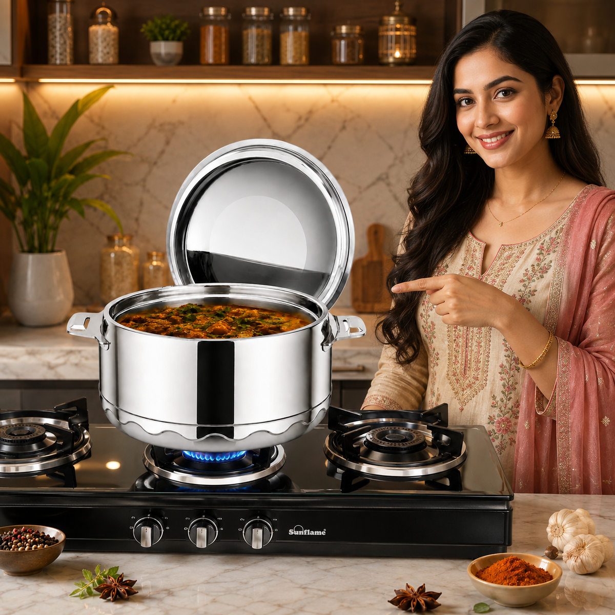 Hot Pot Royal 5000ml – Stainless Steel Serving Pot