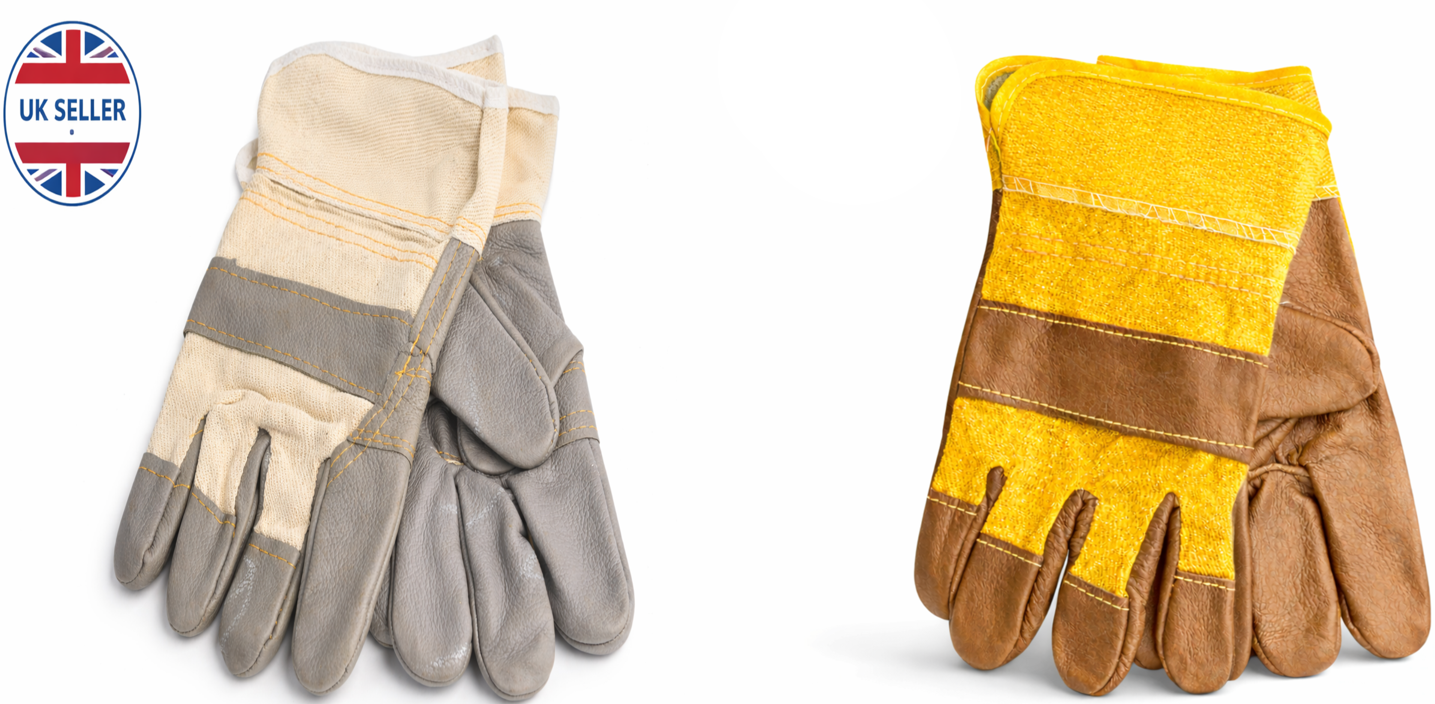 10.5 Inch Heavy Duty Leather Work Gloves – Furniture Rigger Gloves Cowhide Palm Safety Cuff CE Certified Construction