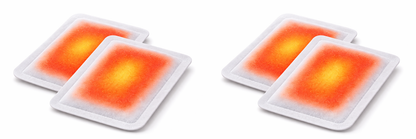 Instant & Self Adhesive Heat Pads Pack of 2 | Up to 57°C | 8 Hours | Joint & Muscle Pain Relief