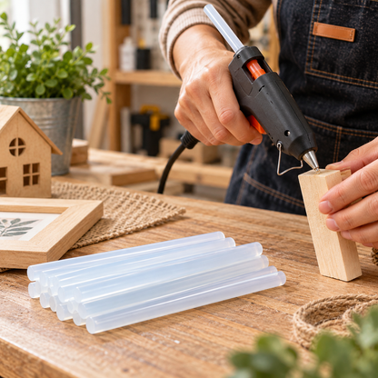 10pc Hot Glue Sticks – 11mm x 200mm Multipurpose