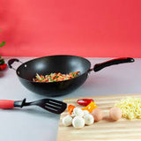 30cm Non Stick Wok with Double Black Handle