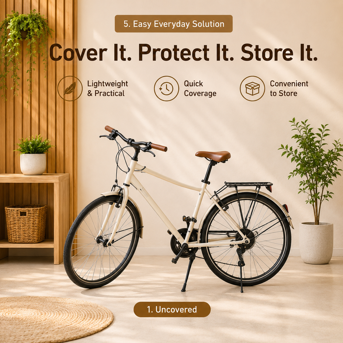 Waterproof Bike Cover – 210 x 110cm
