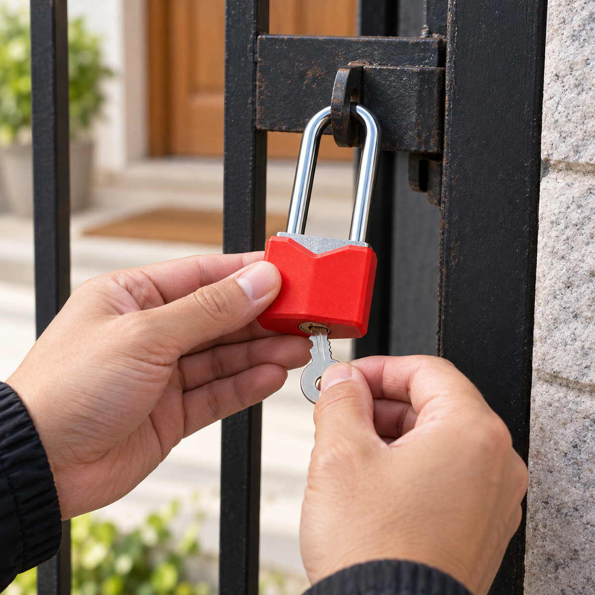60mm Long-Shackle Security Padlock