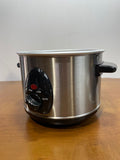 1.5L 120W Stainless Steel Slow Cooker for Easy Cooking
