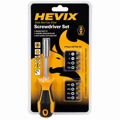 8-in-1 Magnetic Screwdriver Set
