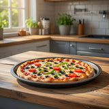 35cm x 2cm Non Stick Pizza Pan with Vent Holes for Crispy Baking