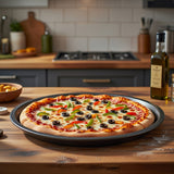 35cm x 2cm Non Stick Pizza Pan with Vent Holes for Crispy Baking