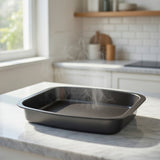 32 x 25.5 x 3.5cm Non Stick Oblong Roaster Oven Cooker Grill Pan