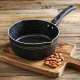 20cm Black Milk Pan with Induction Bottom