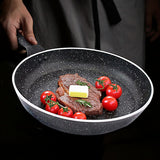 20cm Forged Fry Pan Black with Induction Bottom