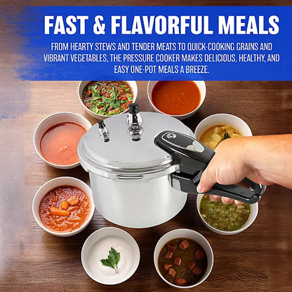 11L Aluminium Pressure Cooker with Induction Base