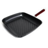 26cm Non Stick Grill Pan with Rosewood Handle