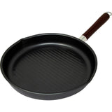 25cm Non-Stick Fry Pan with Rosewood Handle for Easy Cooking