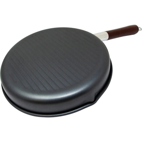 25cm Non-Stick Fry Pan with Rosewood Handle for Easy Cooking