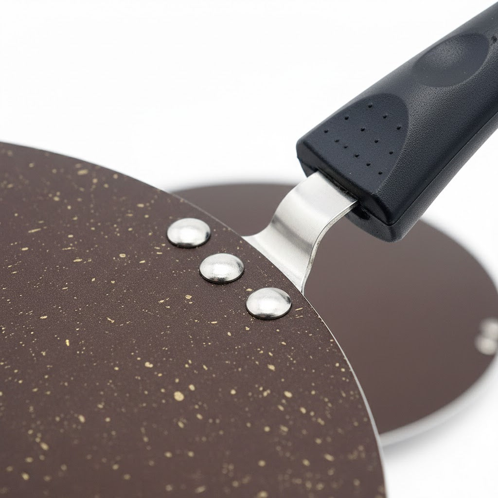 32.5cm Non Stick Tawa Induction Bottom