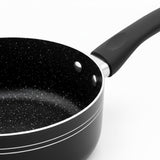 20cm Black Milk Pan with Induction Bottom