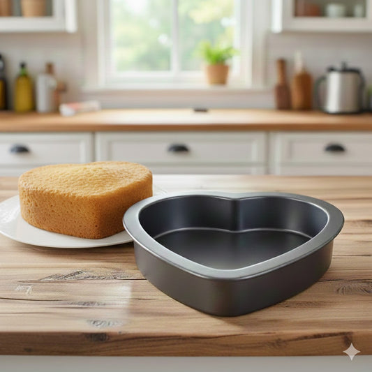 Heart Shape Non-Stick Cake Tin 23 x 22.5 x 3.7cm