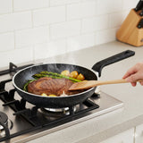 26cm Forged Fry Pan Black with Induction Base