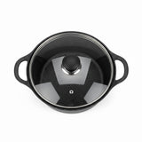 36cm 19L Die Cast Marble Coated Cooking Pot Induction Bottom