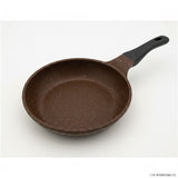 20cm Saucepan with Induction Die Cast Base Black and Choco Finish