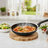 24cm Forged Fry Pan Black with Induction Bottom