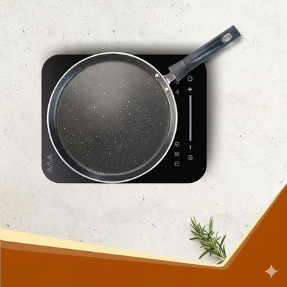 28cm Non Stick Cooking Black Tawa for Induction