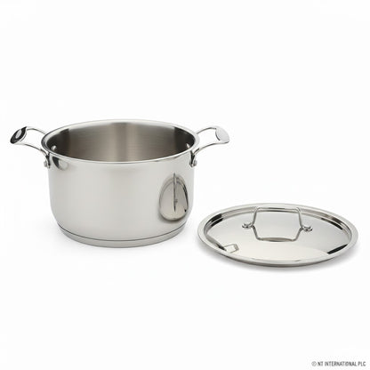 20cm Saucepot with Lid and Induction Bottom for Even Cooking