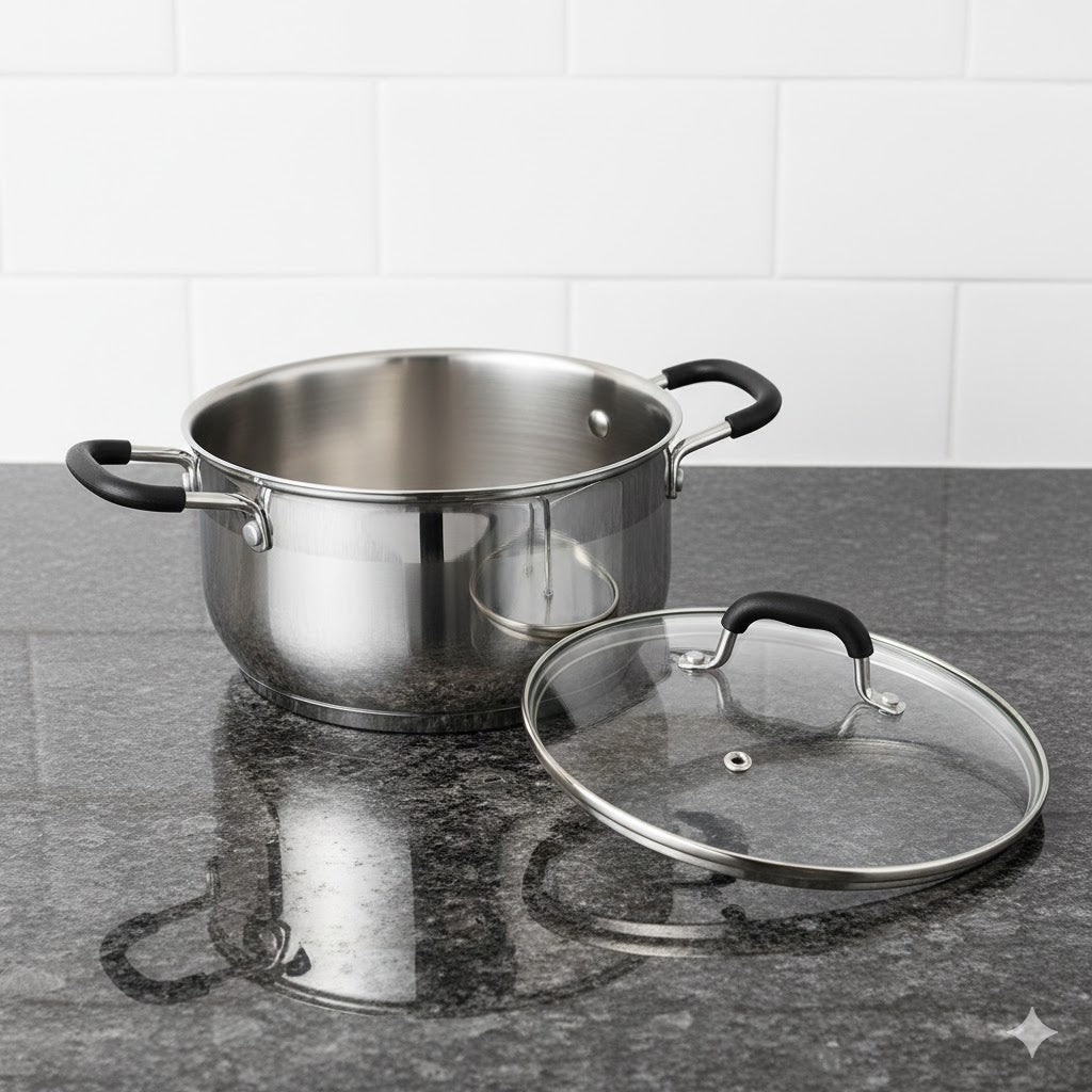 32cm Stovetop Saucepot with Lid Induction Bottom