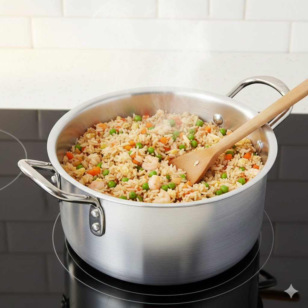33cm Casserole with Lid Single