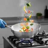 36cm Super Wok with Wooden Handle