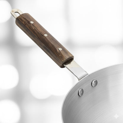 36cm Super Wok with Wooden Handle