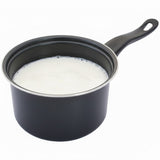 14cm Milk Pan with Black Handle for Stovetop Cooking