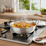 33cm Stovetop Wok with Lid