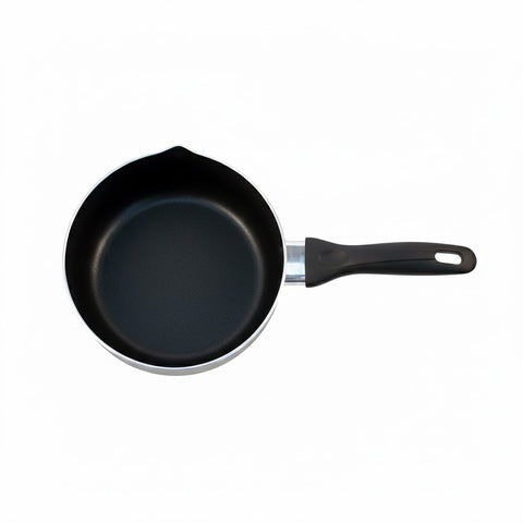 18cm Milk Pan with Stone Vein Coating for Stovetop Cooking